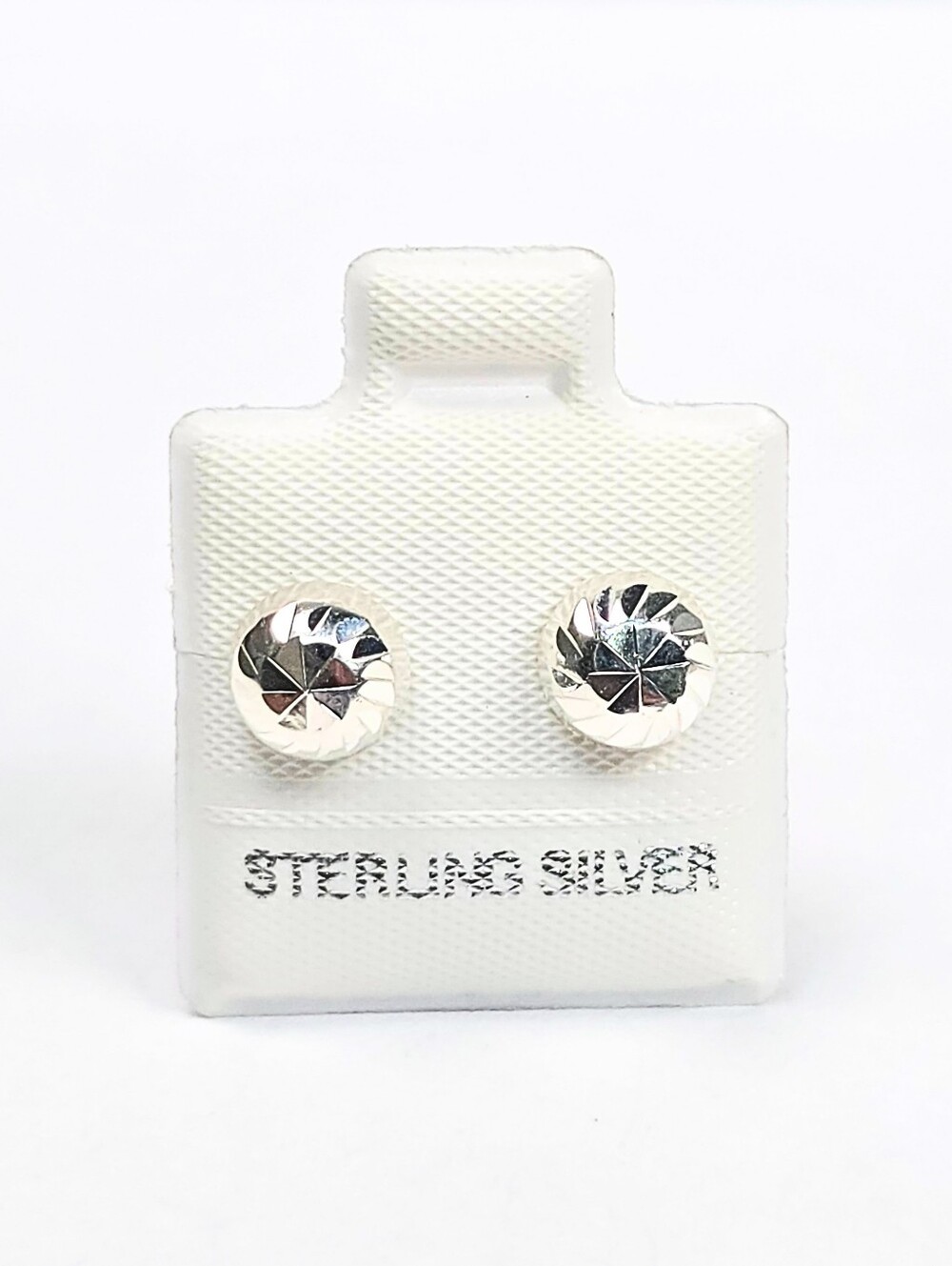 Mushroom Stud Earrings 925 Sterling Silver Arete Broquel Honguito 7mm